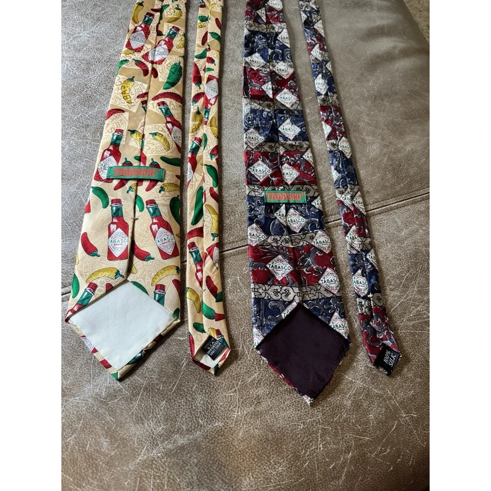 Tabasco vtg neckties